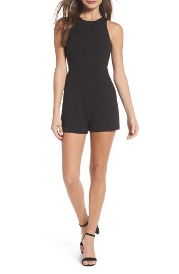 Women's Ali & Jay Rebel Romper - Black