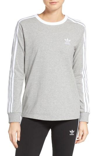 Women's Adidas Originals Jersey Tee - Grey