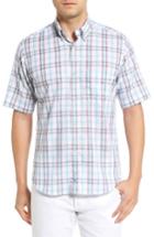 Men's Tailorbyrd Monterey Fit Short Sleeve Plaid Sport Shirt