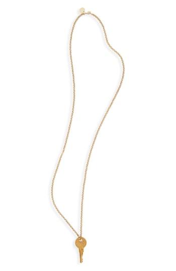 Women's The Giving Keys 'classic - Strength' Key Pendant Long Necklace