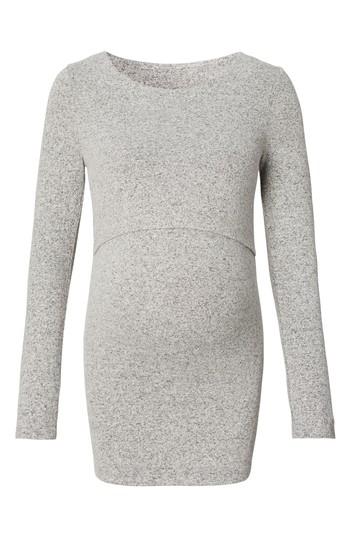Women's Noppies Holly Maternity Sweater, Size - Grey