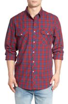 Men's Brixton Memphis Standard Fit Two-pocket Sport Shirt