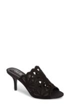 Women's Charles By Charles David Nicki Perforated Open Toe Mule M - Black