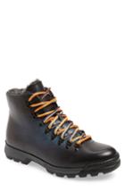 Men's Magnanni Oberon Genuine Shearling Lace-up Hiking Boot M - Blue