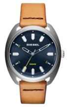 Men's Diesel Fastbak Leather Strap Watch, 45mm X 51mm