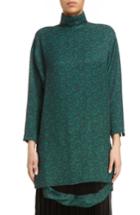 Women's Toga Floral Print Twill Dress Us / 40 Fr - Green