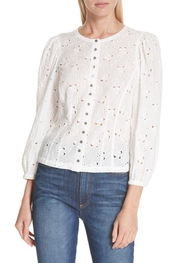 Women's La Vie Rebecca Taylor Sweet Pea Eyelet Top