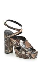 Women's M4d3 Priscilla Wraparound Platform Sandal M - Pink