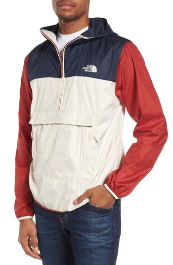 Men's The North Face Fanorak Pullover - White