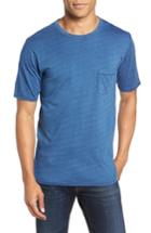 Men's Goodlife Split Hem Crewneck T-shirt, Size - Blue