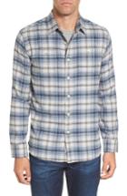 Men's Grayers Campton Heritage Plaid Flannel Shirt, Size - Blue