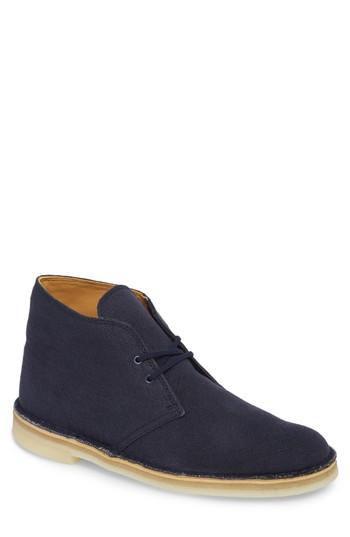 Men's Clarks Originals Clarks Of England Desert Boot M - Blue