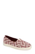 Women's Toms Avalon Slip-on .5 M - Red