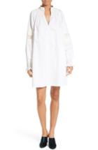 Women's Tibi Smocked Tunic Dress