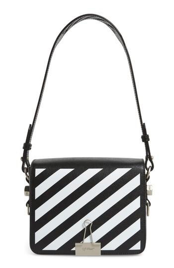 Off-white Flap Square Shoulder Bag - Black