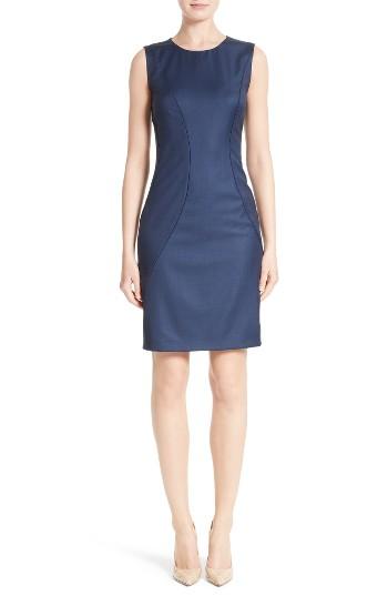 Women's Boss Denesa Piped Sheath Dress