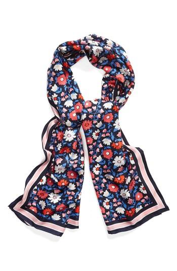 Women's Kate Spade New York Daisy Oblong Silk Scarf