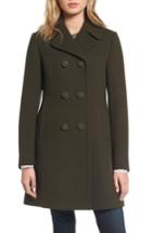 Women's Kate Spade New York Double Breasted Coat - Green