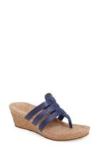 Women's Ugg Maddie Wedge Sandal .5 M - Blue