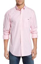 Men's Vineyard Vines Elmont Gingham Sport Shirt - Pink