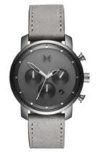 Men's Mvmt Mono Chronograph Leather Strap Watch, 40mm