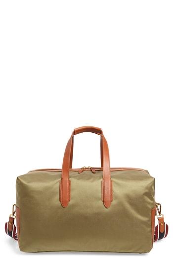 Men's J.crew Oar Stripe Weekend Bag - Green