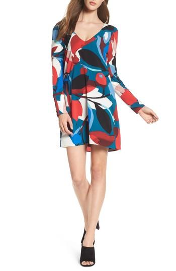 Women's Charles Henry Long Sleeve Shift Dress
