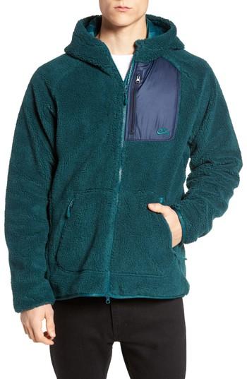 Men's Nike Sb Everett Hoodie, Size - Green