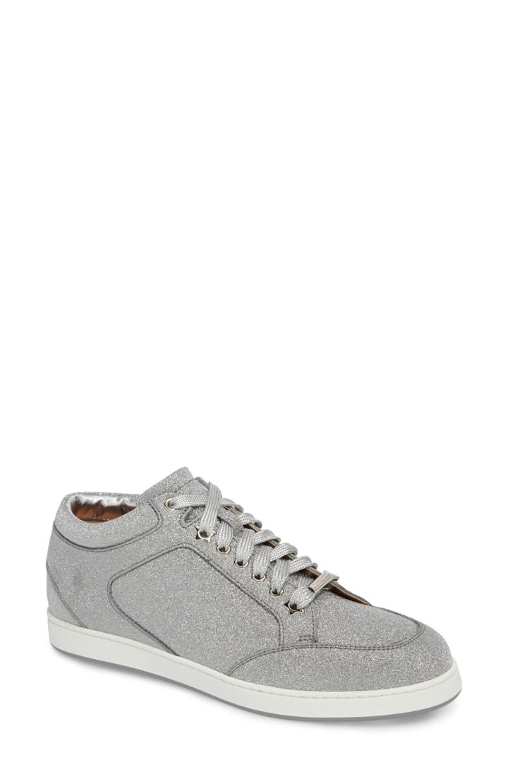 Women's Jimmy Choo Miami Metallic Sneaker