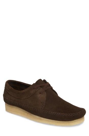 Men's Clarks 'weaver' Moc Toe Derby .5 M - Brown