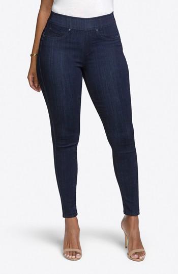 Women's Curves 360 By Nydj Sculpted Denim Leggings - Blue