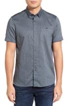 Men's Ted Baker London Famgogo Extra Slim Fit Flamingo Print Sport Shirt