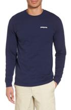 Men's Patagonia Responsibili-tee Long Sleeve T-shirt - Blue