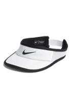 Women's Nike Court Aerobill Tennis Visor - White