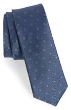 Men's Calibrate Felsic Geometric Silk Tie, Size - Red