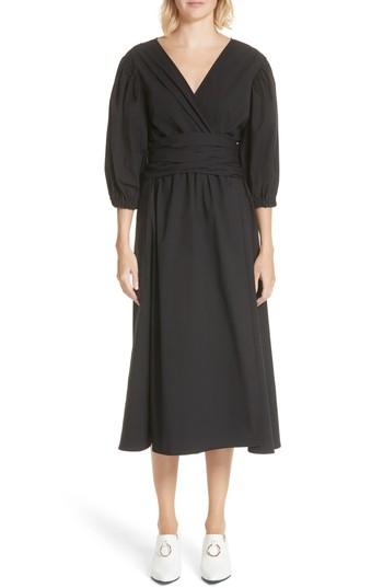 Women's Rejina Pyo Miriam Wrap Dress Us / 6 Uk - Black