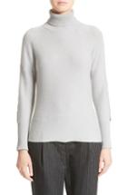 Women's Fabiana Filippi Wool, Silk & Cashmere Knit Turtleneck Us / 40 It - Grey