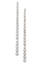 Women's Bony Levy Monaco Mixed Diamond Linear Earrings (nordstrom Exclusive)