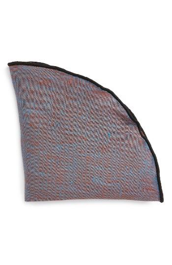 Men's Alexander Olch Linen Pocket Round, Size - Blue