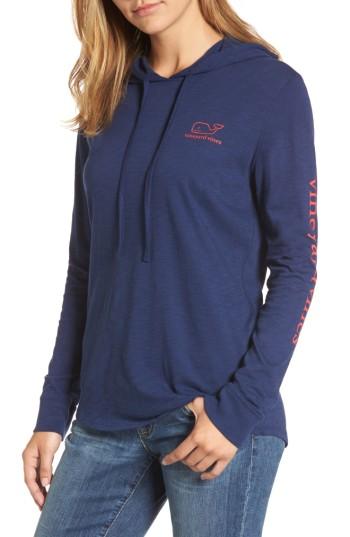 Women's Vineyard Vines Long Sleeve Slub Whale Hoodie