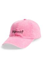 Women's David & Young California Embroidered Baseball Cap - Pink