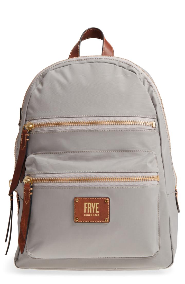 Frye Ivy Nylon Backpack - Grey