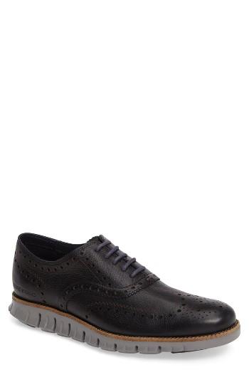 Men's Cole Haan 'zerogrand' Wingtip Oxford .5 M - Blue