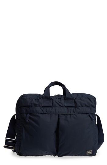 Men's Porter-yoshida & Co. Grain Boston Bag - Blue
