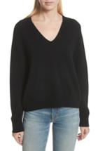 Women's Vince Cashmere Raglan Sleeve Sweater - Black
