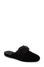 Women's Donna Karan Cara Embellished Mule M - Black