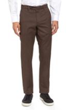Men's Ted Baker London Freshman Modern Fit Brushed Pants R - Brown