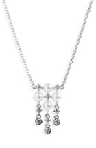Women's Mikimoto Akoya Cultured Pearl & Diamond Pendant Necklace