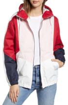 Women's Members Only Retro Colorblock Bomber Jacket - Pink
