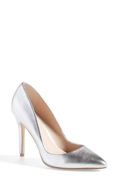 Charles By Charles David 'pact' Pump Silver Metallic